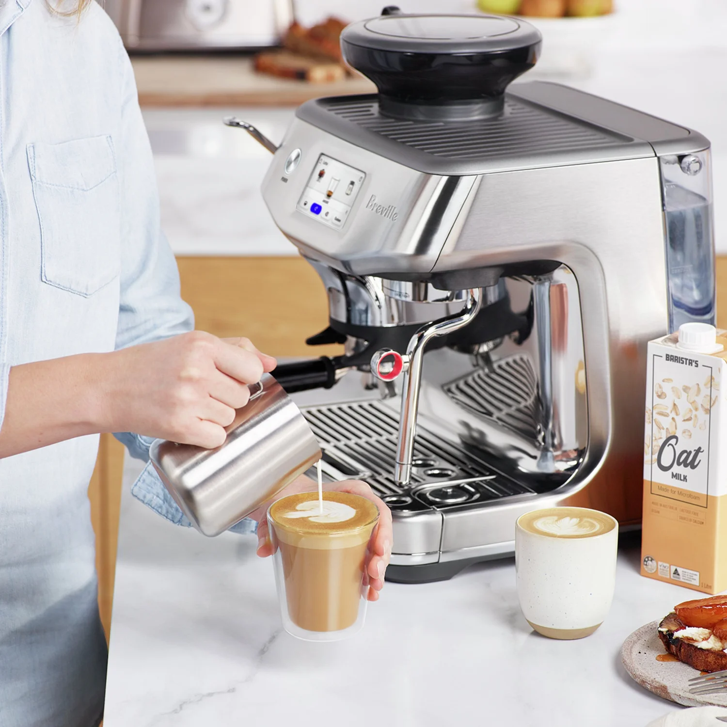 Breville Barista Touch Impress - Beginner-friendly Automatic Breville Barista Touch Impress - Beginner-friendly Automatic